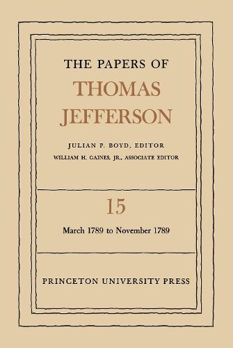 Cover image for The Papers of Thomas Jefferson