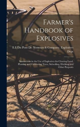 Cover image for Farmer's Handbook of Explosives