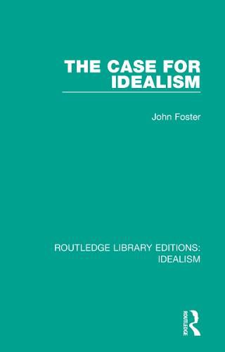 Cover image for The Case for Idealism