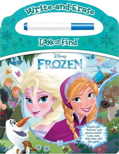 Cover image for Disney Frozen Write & Erase Look & Find