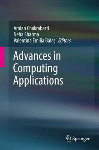 Cover image for Advances in Computing Applications