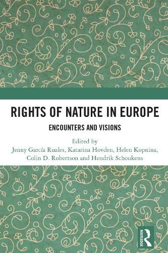 Cover image for Rights of Nature in Europe