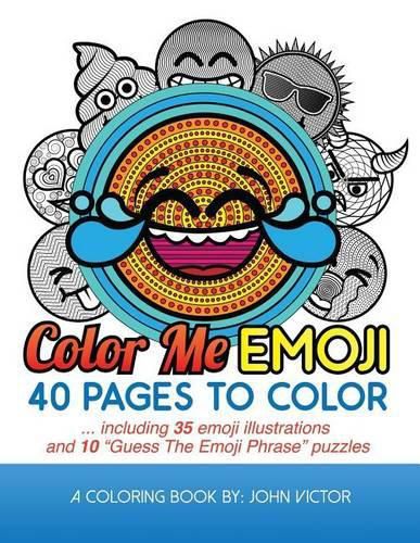 Color Me Emoji: 40 Pages to Color