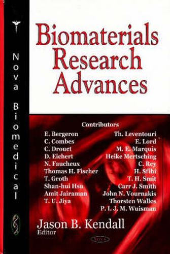 Biomaterials Research Advances