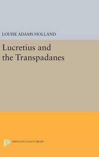 Cover image for Lucretius and the Transpadanes