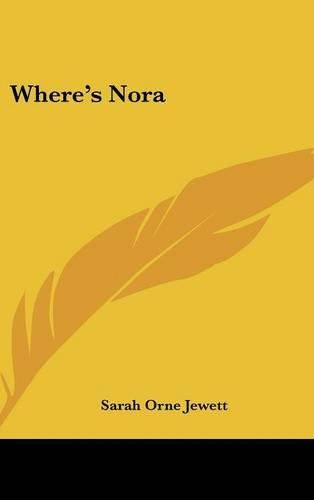 Cover image for Where's Nora