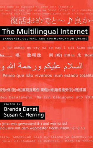 Cover image for The Multilingual Internet: Language, Culture, and Communication Online