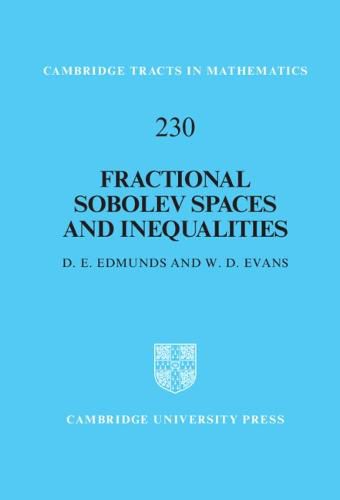 Cover image for Fractional Sobolev Spaces and Inequalities