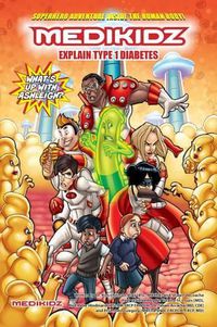 Cover image for What's Up with Ashleigh? Medikidz Explain Type 1 Diabetes