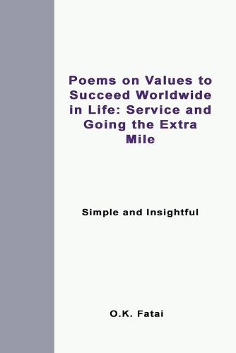 Cover image for Poems on Values to Succeed Worldwide in Life