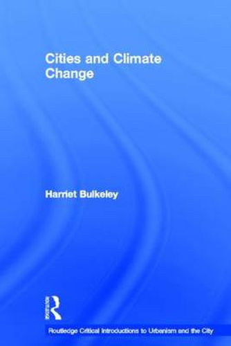 Cover image for Cities and Climate Change