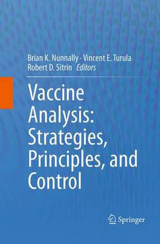 Cover image for Vaccine Analysis: Strategies, Principles, and Control