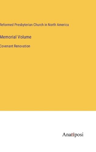 Memorial Volume