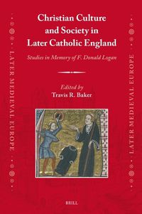Cover image for Christian Culture and Society in Later Catholic England