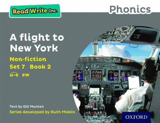 Cover image for Read Write Inc. Phonics: Grey Set 7 Non-fiction 2 A Flight to New York