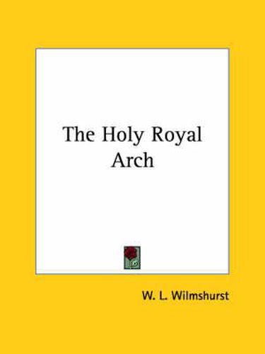 The Holy Royal Arch