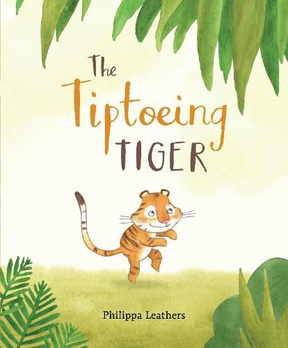 Cover image for The Tiptoeing Tiger