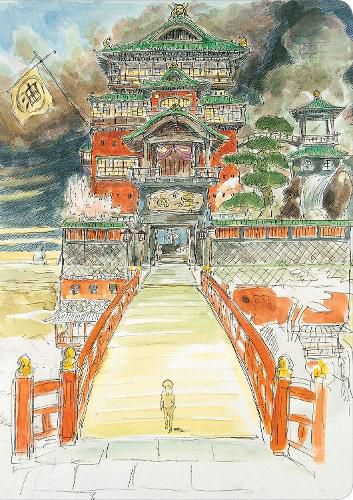 Cover image for Studio Ghibli Spirited Away Journal (The Bathhouse)