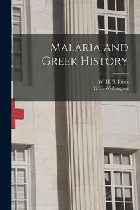 Cover image for Malaria and Greek History [microform]