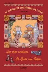 Cover image for El teatro de los titeres de dedo presenta....: Los tres cerditos - El gato con