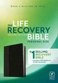 Cover image for NLT Life Recovery Bible, Second Edition Personal Size, Black