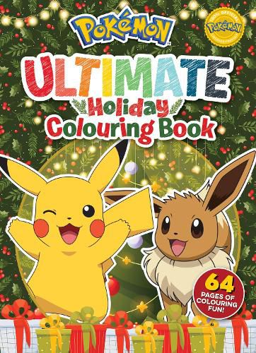 Cover image for Pokemon Christmas: Ultimate Colouring Book