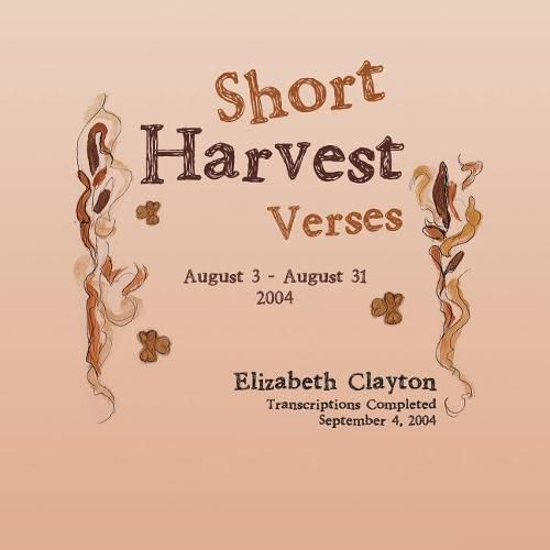 Cover image for Short Harvest