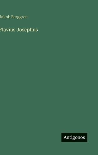 Cover image for Flavius Josephus