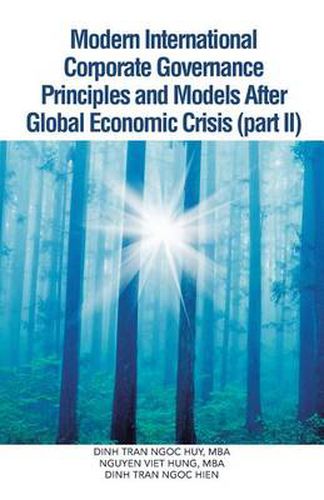 Cover image for Modern International Corporate Governance Principles and Models After Global Economic Crisis (Part II)