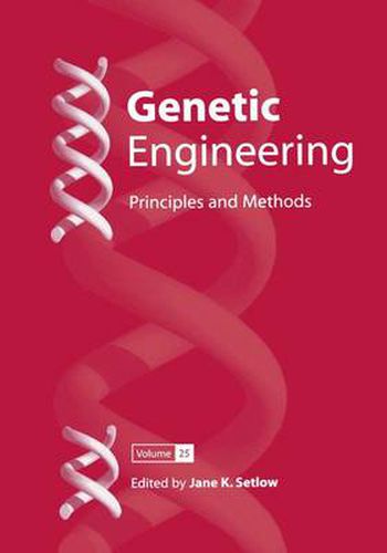 Cover image for Genetic Engineering: Principles and Methods