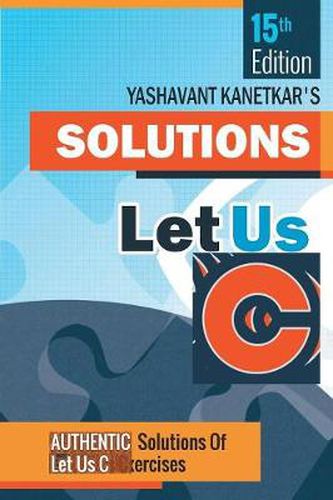 Cover image for Let Us C Solutions