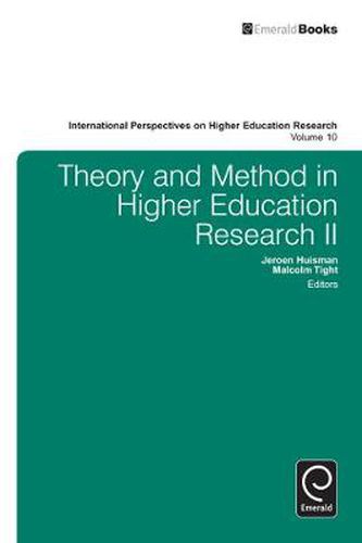 Cover image for Theory and Method in Higher Education Research II