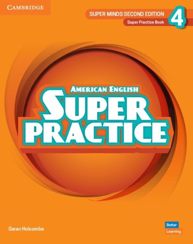 Cover image for Super Minds Level 4 Super Practice Book American English