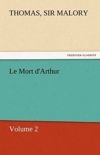 Cover image for Le Mort D'Arthur