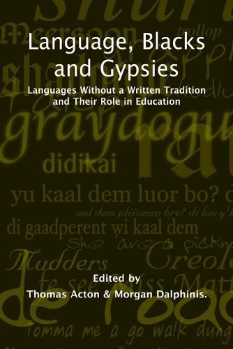 Cover image for Language, Blacks and Gypsies