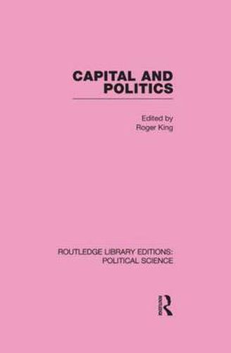 Cover image for Capital and Politics