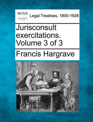 Cover image for Jurisconsult Exercitations. Volume 3 of 3