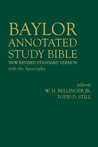 Cover image for Baylor Annotated Study Bible