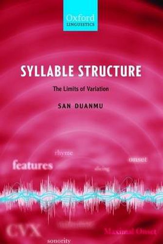 Cover image for Syllable Structure: The Limits of Variation
