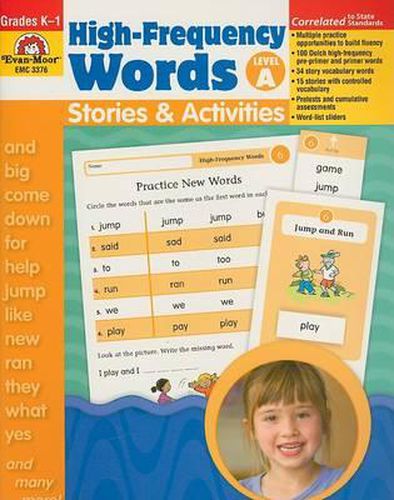 High-Frequency Words: Stories & Activities, Grade Kindergarten - Grade 1 (Level A) Teacher Resource