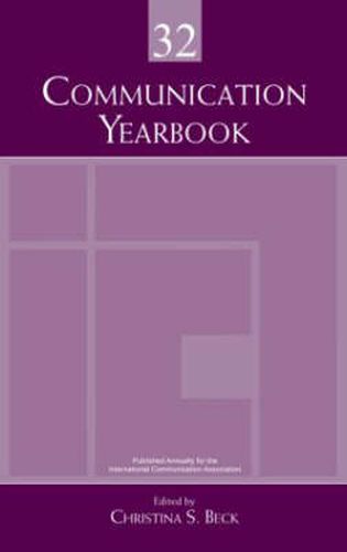Cover image for Communication Yearbook 32