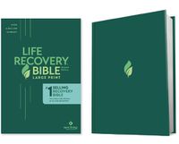 Cover image for NLT Life Recovery Bible, Large Print, Hard Cover