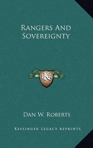 Cover image for Rangers and Sovereignty