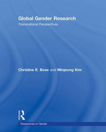 Cover image for Global Gender Research: Transnational Perspectives