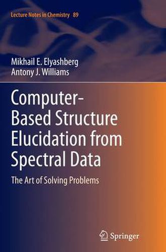 Cover image for Computer-Based Structure Elucidation from Spectral Data: The Art of Solving Problems