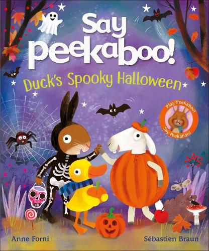 Cover image for Say Peekaboo! Duck's Spooky Halloween