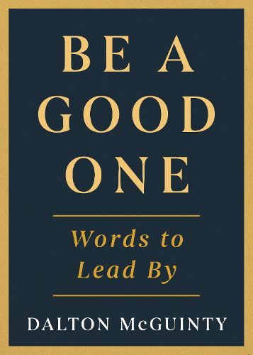 Cover image for Be a Good One