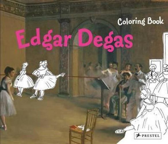 Cover image for Edgar Degas: Coloring Book