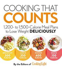 Cover image for Cooking that Counts: 1,200- to 1,500-Calorie Meal Plans to Lose Weight Deliciously