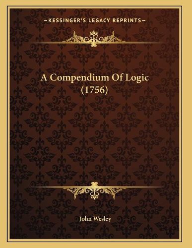 Cover image for A Compendium of Logic (1756)